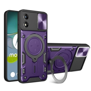 Kryt Motorola Moto E13 Techsuit CamGuard Pro - fialový