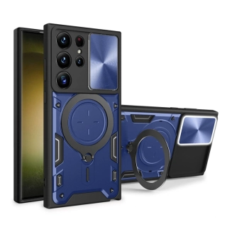 Kryt Samsung Galaxy S23 Ultra Techsuit CamGuard Pro - modrý