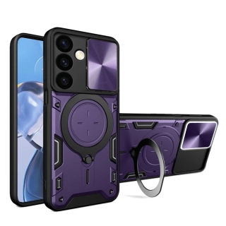 Kryt Samsung Galaxy S24 Plus Techsuit CamGuard Pro - fialový