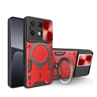 Kryt Xiaomi Redmi Note 13 4G Techsuit CamGuard Pro - červený