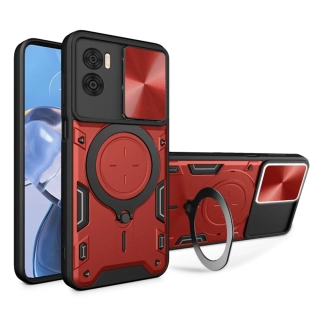Kryt Motorola Moto E22 / E22i Techsuit CamGuard Pro - červený
