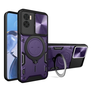 Kryt Motorola Moto E22 / E22i Techsuit CamGuard Pro - fialový