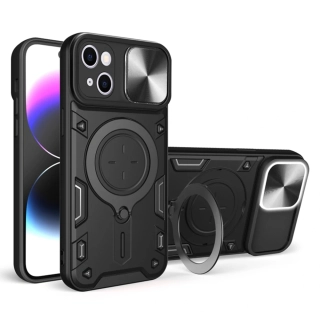 Kryt iPhone 15 Techsuit CamGuard Pro - černý