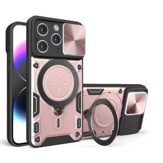 Kryt iPhone 15 Pro Max Techsuit CamGuard Pro - rose gold