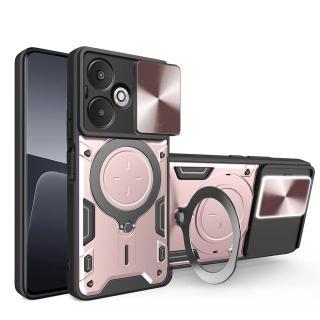 Kryt Xiaomi Redmi 13C 5G / Poco M6 Techsuit CamGuard Pro - rose gold