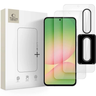 Tvrzené sklo Samsung Galaxy A36 / A56 Tech-Protect (2 ks sklo + 1 ks fotoaparát) čiré