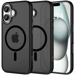 Kryt iPhone 16 Tech-Protect MagEdge MagSafe černý