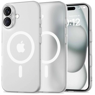 Kryt iPhone 16 Tech-Protect Magslim MagSafe Matte white
