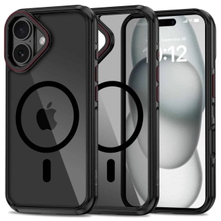 Kryt Apple iPhone 16 Tech-Protect MagHybrid MagSafe černý
