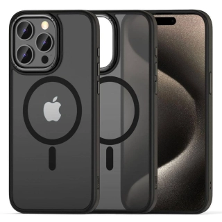 Kryt Apple iPhone 15 Tech-Protect Magmat 2 MagSafe matná černá