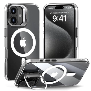 Kryt iPhone 16 Tech-Protect MagStand MagSafe čirý