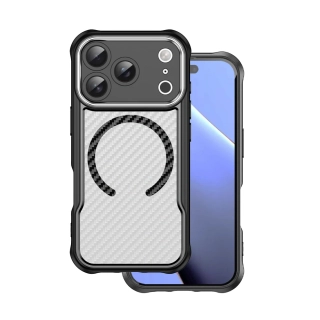 Kryt iPhone 17 Pro - Defender Carbon Mag, černý