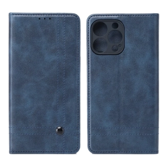 Pouzdro flip iPhone 17 Pro Max, smart seam, modré