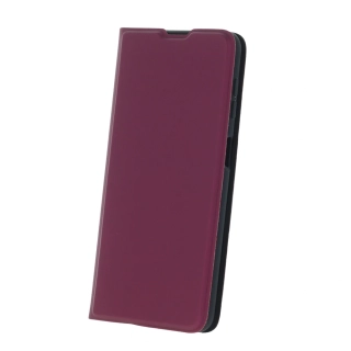 Pouzdro flip iPhone 17 Pro Max, Smart Soft - burgundy