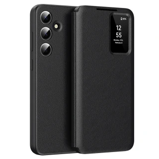 Pouzdro Samsung Galaxy A16 4G / 5G Smart View Techsuit, černé