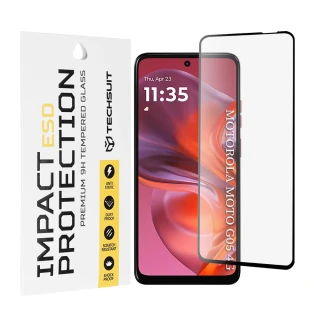 Tvrzené sklo Motorola Moto G05 / E15, ESD Glass, černé