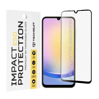Tvrzené sklo Samsung Galaxy A25 5G, ESD Glass, černé