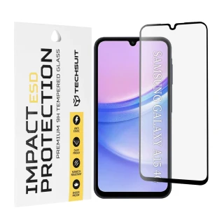 Tvrzené sklo Samsung Galaxy A15 4G/5G / M15, ESD Glass, černé