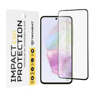 Tvrzené sklo Samsung Galaxy A35 5G / A55 5G / M35, ESD Glass, černé