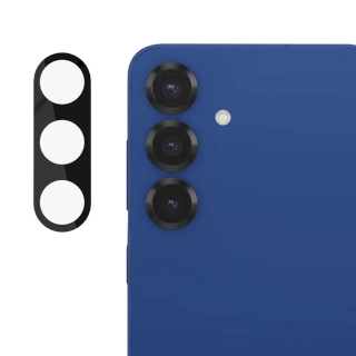 Sklo pro celý fotoaparát Samsung Galaxy S25 – černé