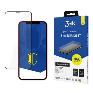 Hybridní sklo Samsung Galexy S24 3mk Flexible Glass Max, černé