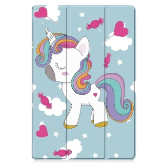 Pouzdro pro tablet Samsung Galaxy Tab Tab S10 FE Plus, Techsuit FoldPro Unicorn