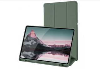 Pouzdro pro tablet Samsung Galaxy Tab S6 Lite (2020/2022/2024), Flex Trifold, zelené