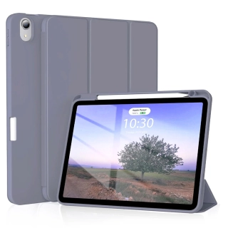 Pouzdro pro tablet iPad Air 4 (2020) / Air 5 (2022), Flex Trifold, fialové