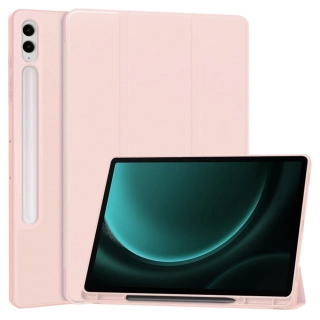 Pouzdro pro tablet Samsung Galaxy Tab S9 Plus / S10 Plus / S9 FE Plus, Flex Trifold, růžové