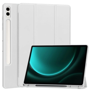 Pouzdro pro tablet Samsung Galaxy Tab S9 Plus / S10 Plus / S9 FE Plus, Flex Trifold, šedé