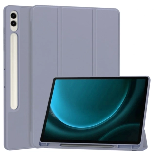 Pouzdro pro tablet Samsung Galaxy Tab S9 FE Plus, Flex Trifold, fialové