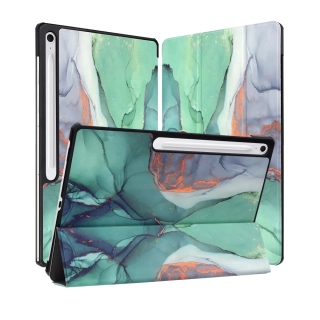 Pouzdro pro tablet Samsung Galaxy Tab S10 FE Plus, Techsuit FoldPro Green Time