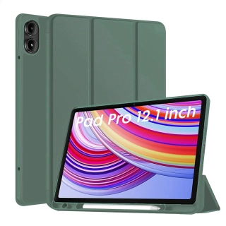 Pouzdro pro tablet Xiaomi Redmi Pad Pro / Redmi Pad Pro 5G / Poco Pad, Flex Trifold, green
