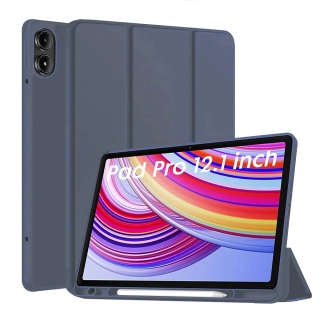 Pouzdro pro tablet Xiaomi Redmi Pad Pro / Redmi Pad Pro 5G / Poco Pad, Flex Trifold, dark bleu