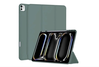 Pouzdro pro tablet iPad Pro 13 (2024), Flex Trifold, zelené