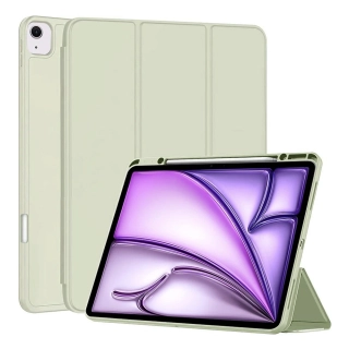 Pouzdro pro tablet iPad Air 13 (2024 / 2025), Flex Trifold, matcha green