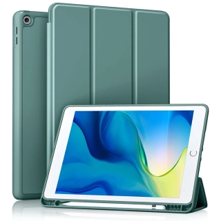 Pouzdro pro tablet iPad 10.2 (2019 / 2020 / 2021), Flex Trifold, green