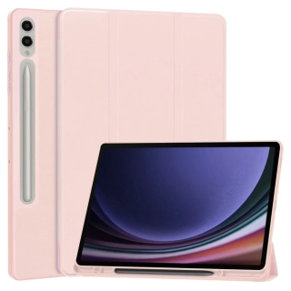 Pouzdro pro tablet Samsung Galaxy Tab S9 Plus / S10 Plus, Flex Trifold, pink