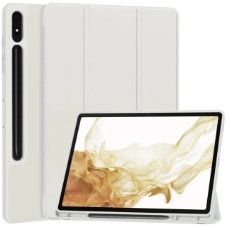 Pouzdro pro tablet Samsung Galaxy Tab S7 Plus / S8 Plus, Flex Trifold, gray