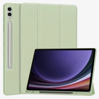 Pouzdro pro tablet Samsung Galaxy Tab S9 Plus / S10 Plus / S9 FE Plus, Flex Trifold, matcha green