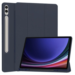 Pouzdro pro tablet Samsung Galaxy Tab S9 Plus / S10 Plus / S9 FE Plus, Flex Trifold, dark blue