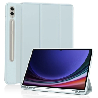 Pouzdro pro tablet Samsung Galaxy Tab S9 Ultra / S10 Ultra, Flex Trifold, sky blue