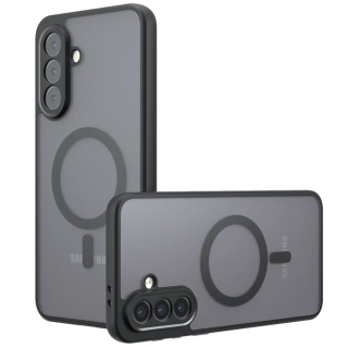 Kryt Samsung Galaxy A56 5G, PureFrost MagSafe, černé