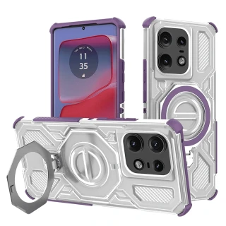Kryt Motorola EDGE 50 Pro, Carbon Shield PRO, purple