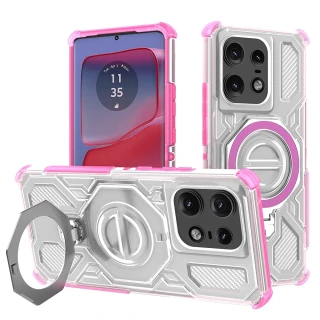 Kryt Motorola EDGE 50 Pro, Carbon Shield PRO, pink