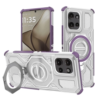 Kryt Motorola EDGE 50, Carbon Shield PRO, purple