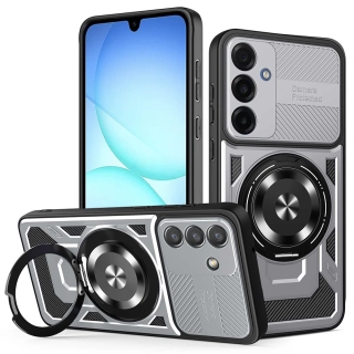 Kryt Samsung Galaxy A17 4G/5G, RuggedCam, šedý