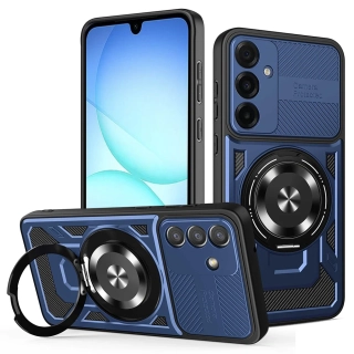 Kryt Samsung Galaxy A17 4G/5G, RuggedCam, modrý