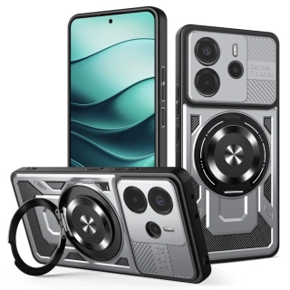 Kryt Xiaomi Redmi Note 14 4G, RuggedCam, šedý