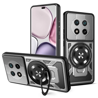 Kryt Honor Magic 7 Lite / X9c, RuggedCam, šedý